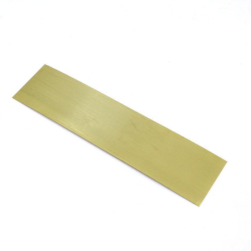 Brass Sheet 0,2x50x200mm - Bladepoint