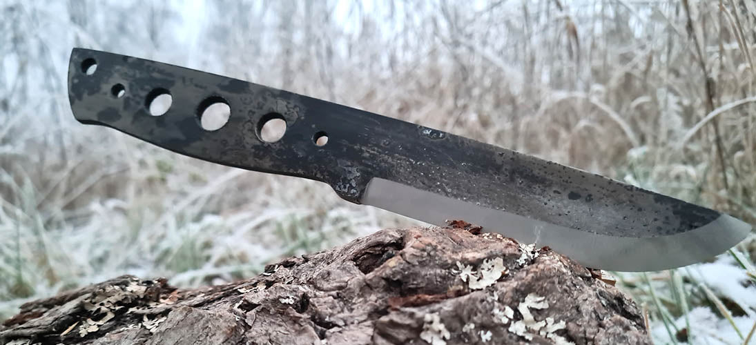 Blank Blade DIY Chef Knife Laminated Steel Knife Making Kitchen Knife 8 Inch  