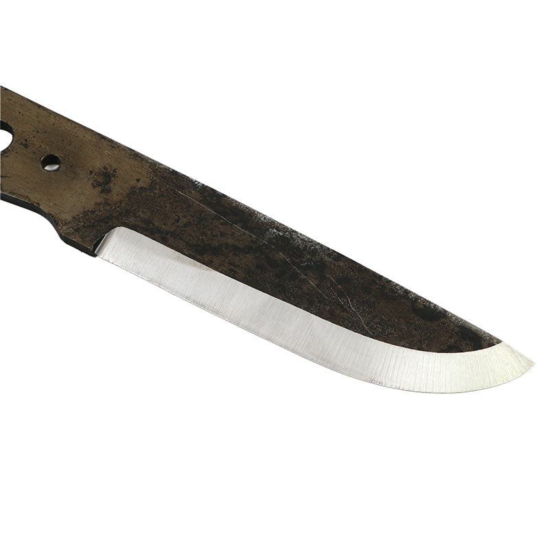 A Polish combat knife, Maker Radom Single-edged blade with a pandour point,  maker code 11 in oval above year 1956 and number R06241. Burnished  steel scabbard numbered M02575, leather carrying strap. Length