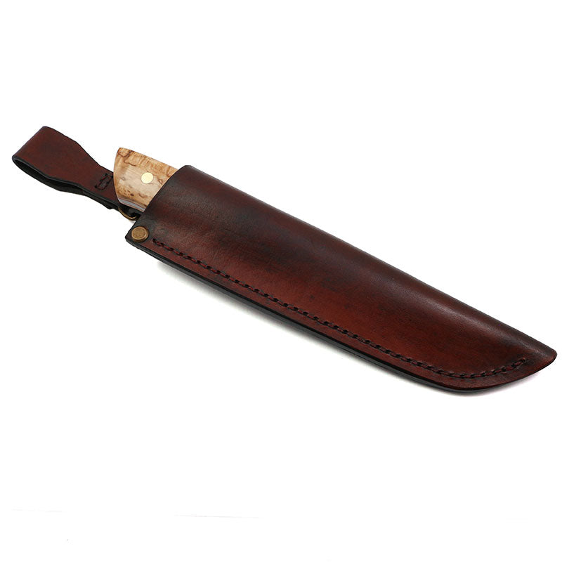 Bladepoint Marauder Knife / Stabilized Curly Birch