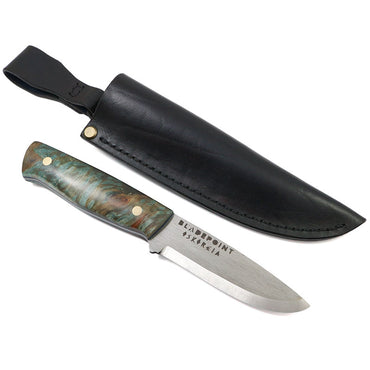 Bladepoint Oskoreia Knife / Stabilized Birch Burl