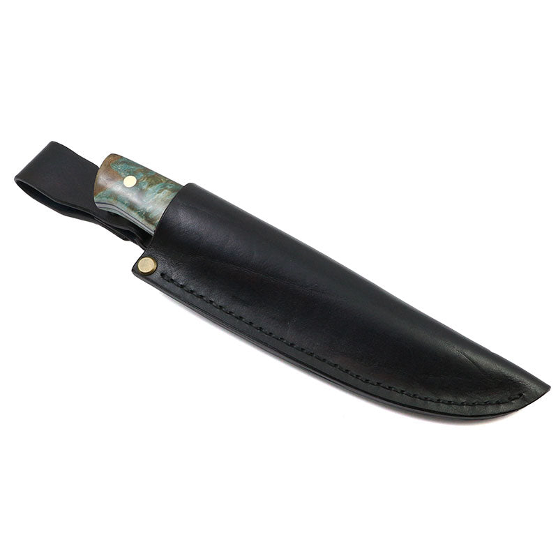 Bladepoint Oskoreia Knife / Stabilized Birch Burl