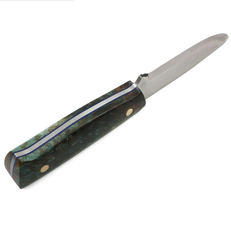 Bladepoint Oskoreia Knife / Stabilized Birch Burl