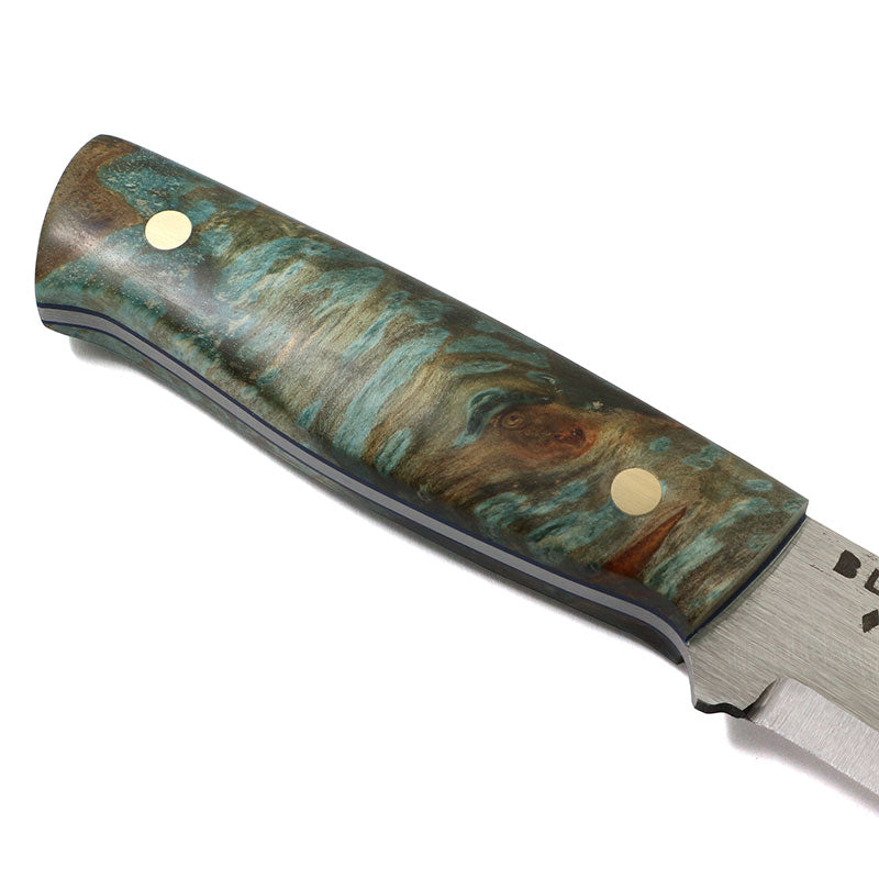 Bladepoint Oskoreia Knife / Stabilized Birch Burl