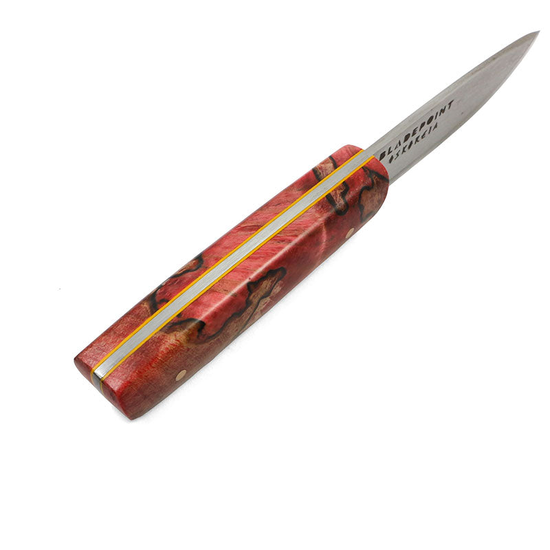 Bladepoint Oskoreia Knife / Stabilized Spalted Birch Burl