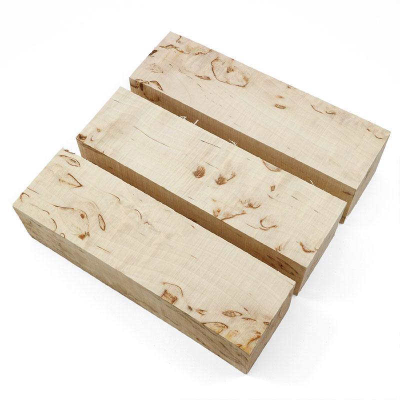 Curly Birch Block C grade - Bladepoint