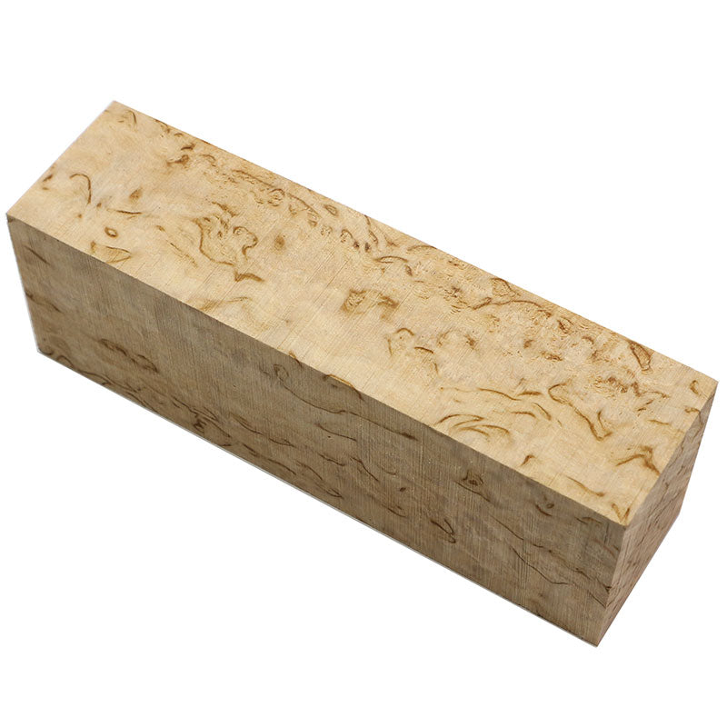 Curly Birch Block Unique #40