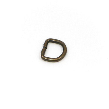D-Ring 10mm - Antique /5pcs - Bladepoint