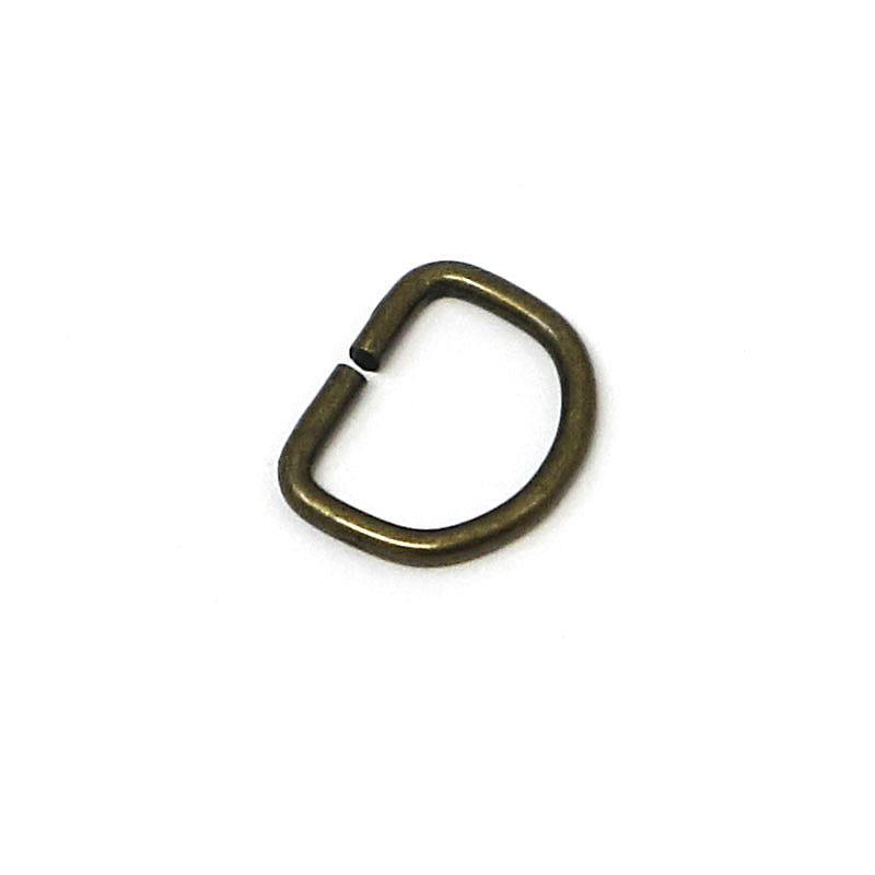 D-Ring 14mm - Antique /5pcs - Bladepoint