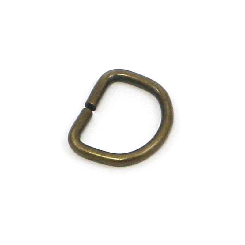 D-Ring 16mm - Antique /5pcs - Bladepoint