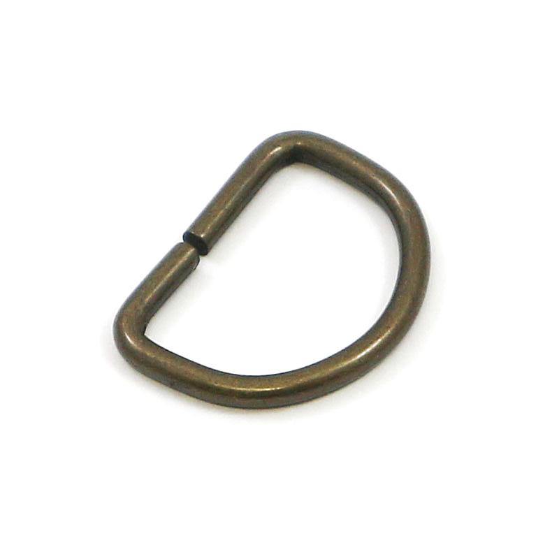 D-Ring 25mm - Antique /5pcs - Bladepoint
