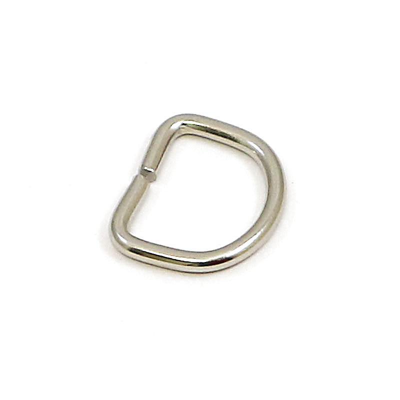 D-Ring 16mm - Nickel /5pcs - Bladepoint