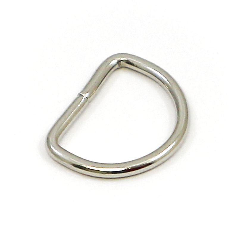 D-Ring 20mm - Nickel /5pcs - Bladepoint