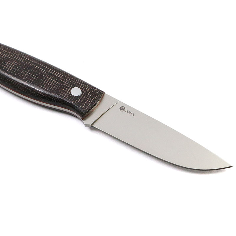 NKD Forester 100 Knife - F/Elmax - Bison Micarta