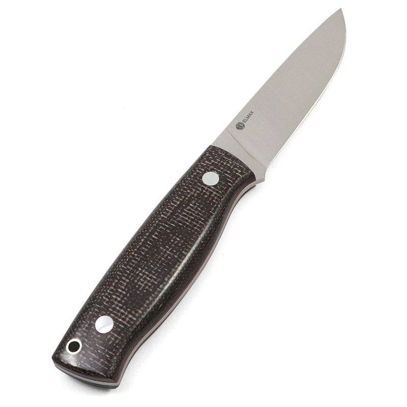 NKD Forester 100 Knife - F/Elmax - Bison Micarta