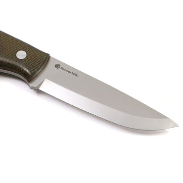NKD Forester 100 Knife - Sc/N690 - Green Micarta