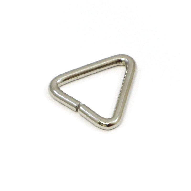 Triangle Delta Rings 25mm - Nickel /5pcs - Bladepoint